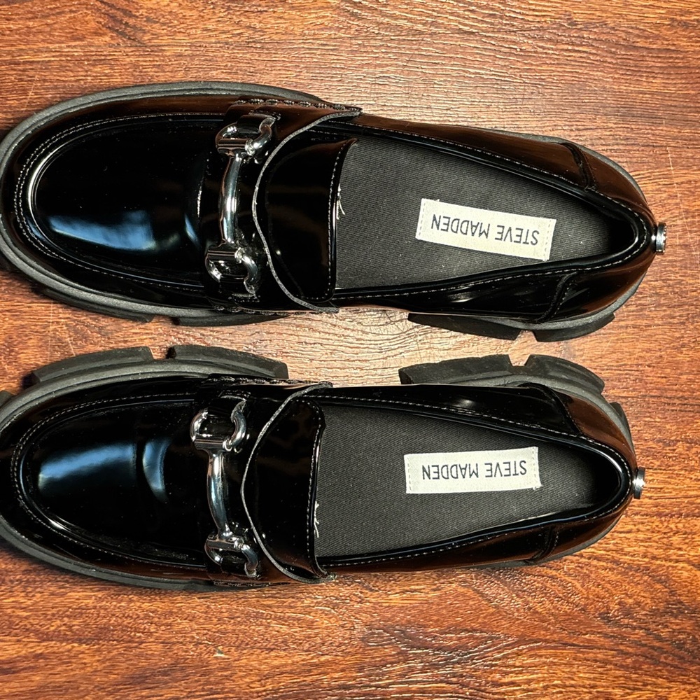 Steve Madden Black Trifecta Size 8.5